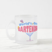 Tasse Givré Le meilleur barman du monde (Gauche)