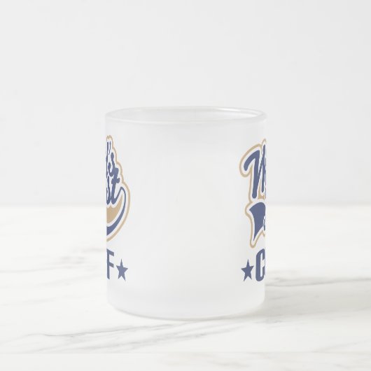 Tasse Givré Le meilleur chef des mondes (Centre)