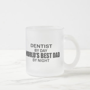 Tasse Givré Le meilleur papa du monde - dentiste