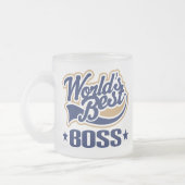 Tasse Givré Le meilleur patron des mondes (Gauche)