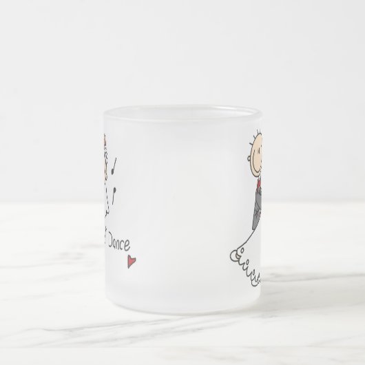 Tasse Givré Le nouveaux mari et épouse dansent d'abord la (Centre)