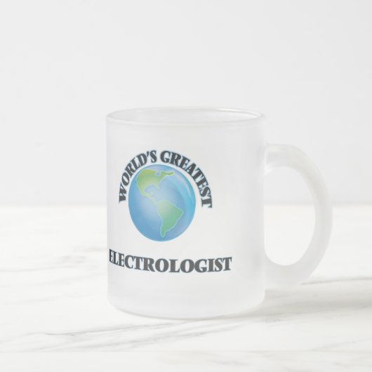 Tasse Givré Le plus grand Electrologist du monde (Droit)