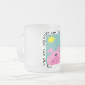 Tasse Givré Le porc indique krouik-krouik le T-shirts et les (Devant gauche)