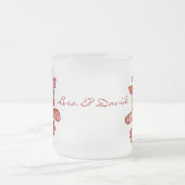 Tasse Givré Le ressort fleurit le mariage chinois de double (Centre)