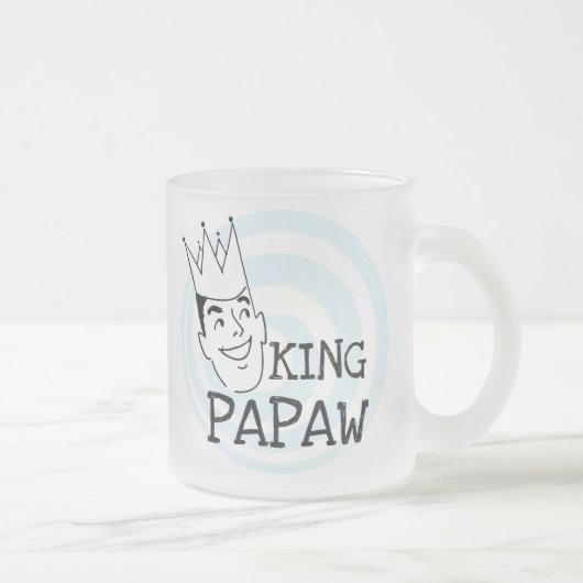 Tasse Givré Le Roi Papaw T-shirts et cadeaux (Droit)
