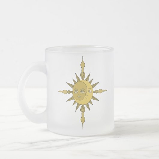Tasse Givré Le soleil et la lune (Gauche)
