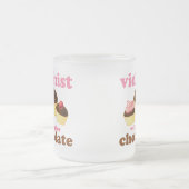 Tasse Givré Le violoniste jouera pour le chocolat (Centre)