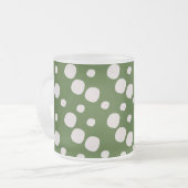 Tasse Givré Leafy Green Pink (Devant gauche)