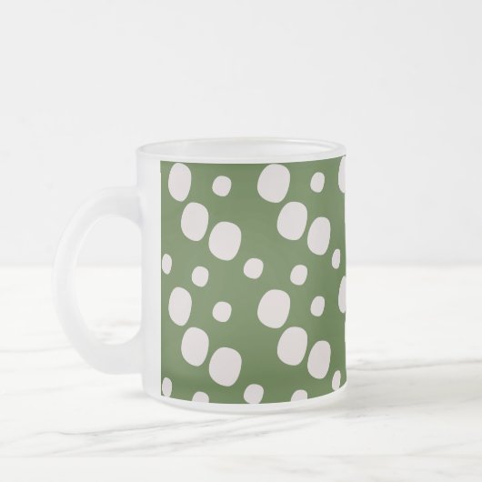 Tasse Givré Leafy Green Pink (Gauche)