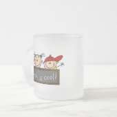 Tasse Givré L'école est Cool (Devant gauche)