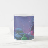 Tasse Givré Lecture hivernale (Devant gauche)