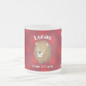 Tasse Givré Leone 23 luglio al 22 agosto tazze (Centre)