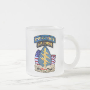 Tasse Givré les forces spéciales green berets sfg patch frosty