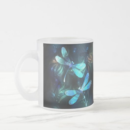 Tasse Givré Les libellules du lac (Gauche)