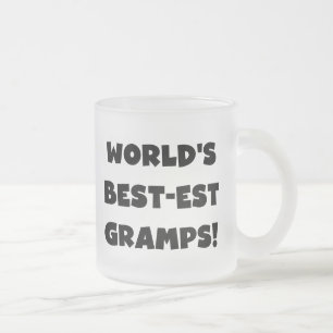 Tasse Givré Les meilleurs cadeaux de Gramps du monde de Black 