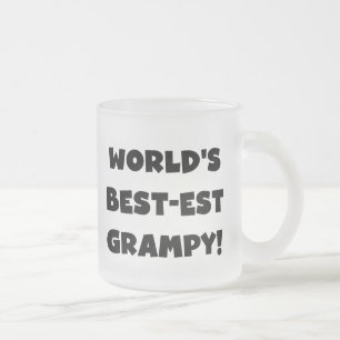 Tasse Givré Les meilleurs cadeaux Grampy du monde de Black Tex