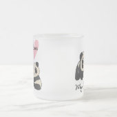 Tasse Givré Les pandas I aiment ma tante (Centre)