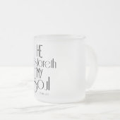 Tasse Givré Les Versets de Soul (Devant droit)