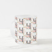 Tasse Givré Lettre H (Devant gauche)