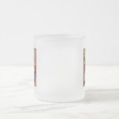 Tasse Givré Lettre initiale florale rustique H monogramme (Centre)