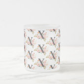 Tasse Givré Lettre X (Centre)