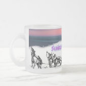 Tasse Givré "Lever de soleil sur la glace" (Gauche)