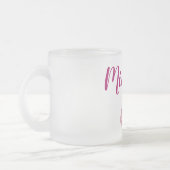 Tasse Givré Lèvres violettes (Gauche)