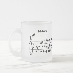 Tasse Givré Libre en tant qu'oiseau, oiseaux chanteurs faisant