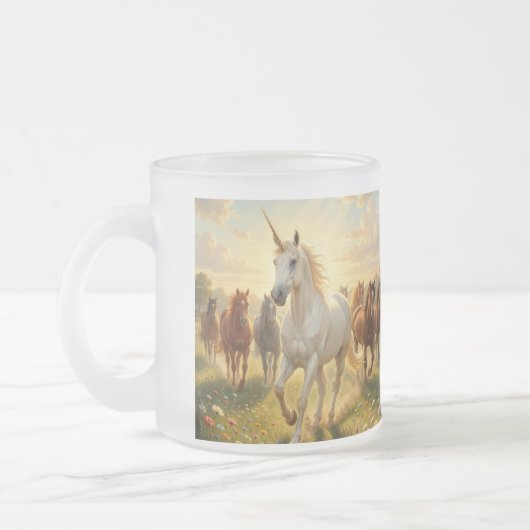 Tasse Givré Licorne (Gauche)