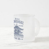 Tasse Givré Life is carousel you gonna to do is stay on (Devant droit)