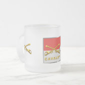 Tasse Givré Ligne directrice sur les sabres croisés de la cava (Devant gauche)