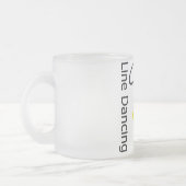 Tasse Givré Ligne poussin de danse (Gauche)