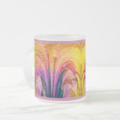 Tasse Givré Lily Abstraite Bourgogne Lily Doux - Amélioré (Devant gauche)