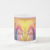 Tasse Givré Lily Abstraite Bourgogne Lily Doux - Amélioré (Centre)