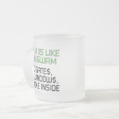 Tasse Givré Linux est comme un tipi. Aucunes portes, aucunes (Devant gauche)