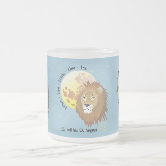 Tasse Givré Lion (Centre)