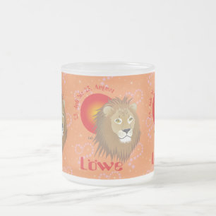 Tasse Givré Lion 23 juillet au 22 août