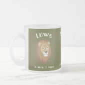 Tasse Givré Lion 23 juillet au 22 août (Gauche)