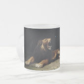 Tasse Givré Lion Snapping à un papillon (Devant gauche)