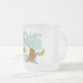 Tasse Givré Little Bluebird 1er Anniversaire Tshirts et cadeau (Devant droit)