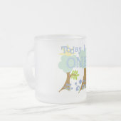 Tasse Givré Little Bluebird 1er Anniversaire Tshirts et cadeau (Devant gauche)