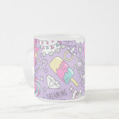 Tasse Givré Llama motif 1 (Devant gauche)