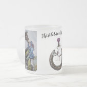 Tasse Givré logo de l'écurie thistlebrook (Devant gauche)