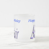 Tasse Givré Logo du nom de Blue Alastair, (Centre)