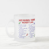 Tasse Givré Lois 2 de propriété de JACK RUSSELL TERRIER (Gauche)