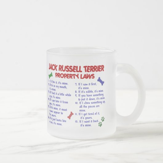 Tasse Givré Lois 2 de propriété de JACK RUSSELL TERRIER (Droit)