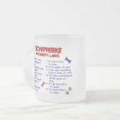 Tasse Givré Lois 2 de propriété de SCHIPPERKE (Devant gauche)