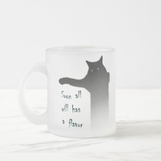 Tasse Givré Longcat Tacgnol tout a une saveur (Gauche)