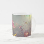 Tasse Givré L'orchidée de Cattleya et trois colibris Heade (Devant droit)