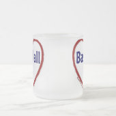 Tasse Givré Love Baseball (Centre)